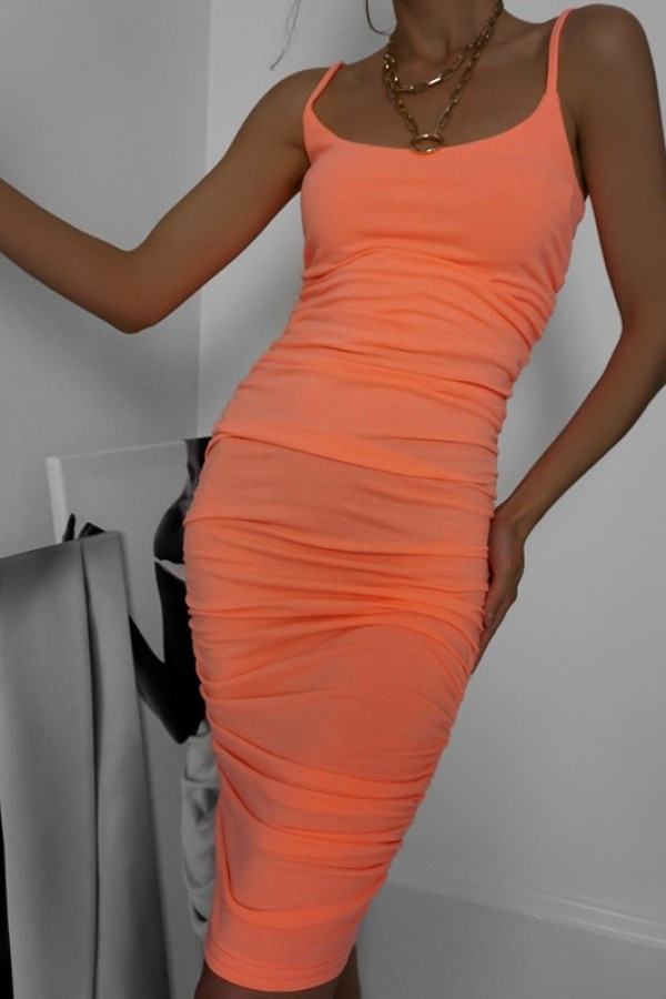 Sukienka MARLA Neon Orange