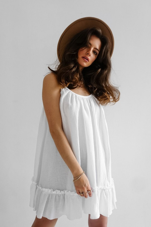 Sukienka LITTLE GYPSY biała