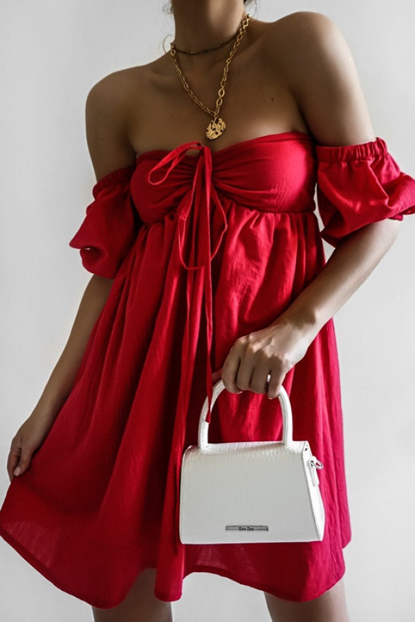 Sukienka MERIDA czerwona