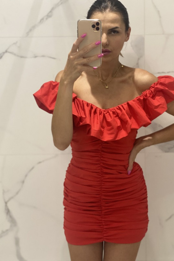 Sukienka LETA red