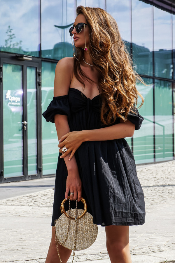 Sukienka MERIDA czarna 1
