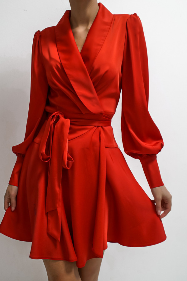 Sukienka CAROLINE czerwona
