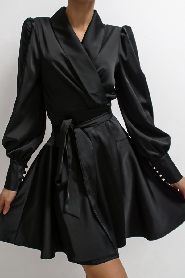 Sukienka CAROLINE czarna