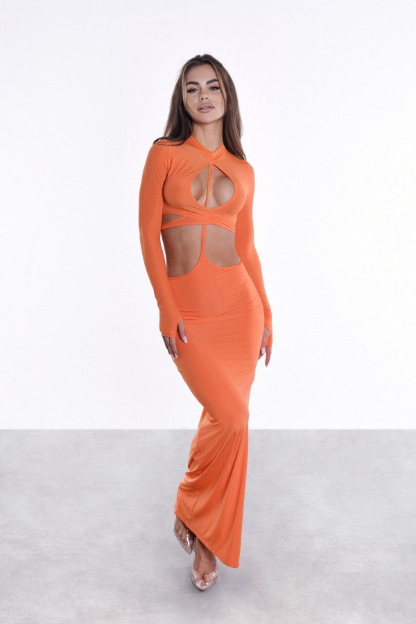 Sukienka YOU WANT ME Orange 2