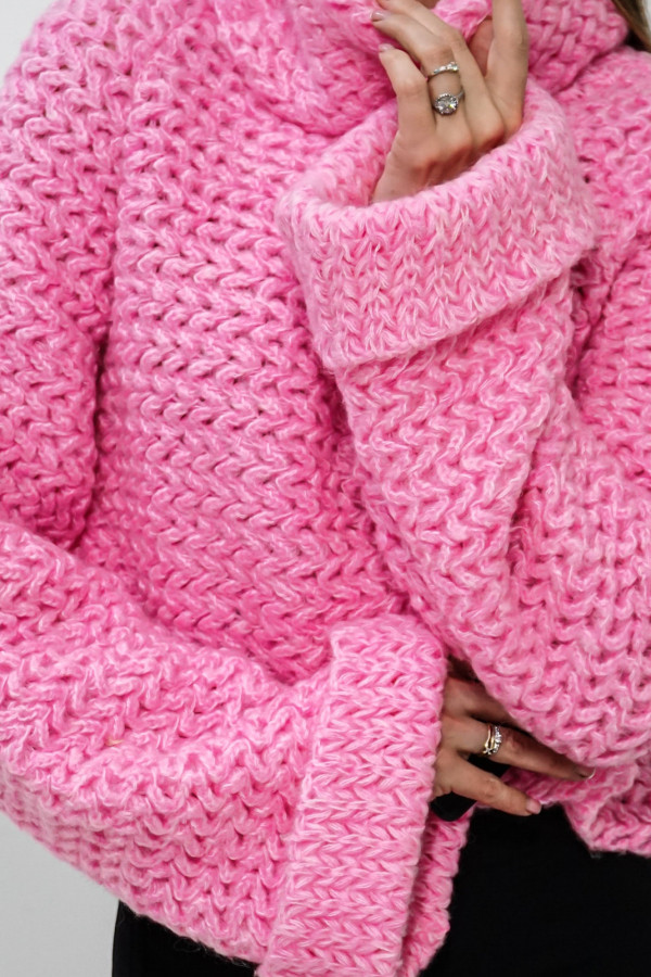 Sweter LIL różowy 2