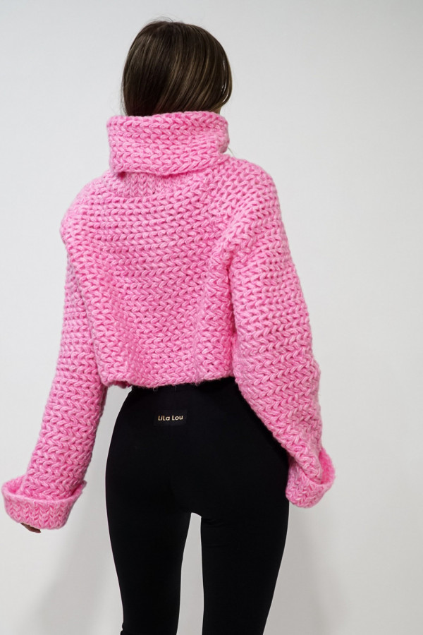 Sweter LIL różowy 3