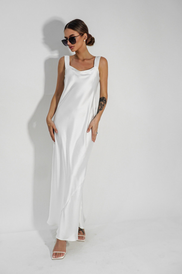 Sukienka MAGDALENA biała 2