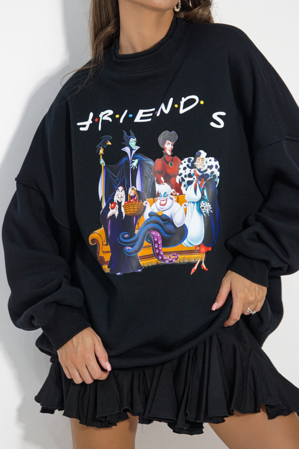 Bluza FRIENDS czarna 1