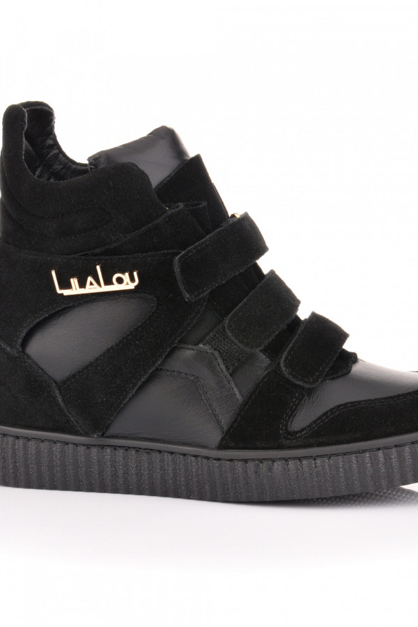 Sneakersy LILA LOU czarne 8