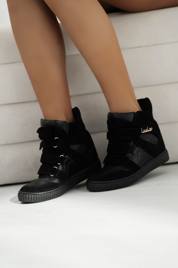 Sneakersy LILA LOU czarne