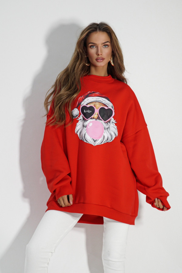 Bluza SANTA czerwona